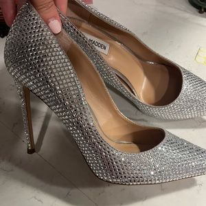 Steve Madden sequin heels